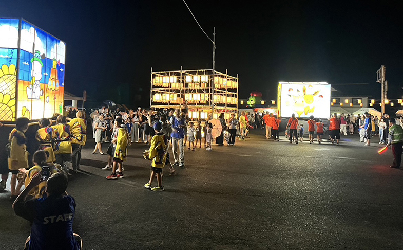 マンガ灯籠まつり