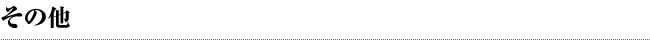 その他